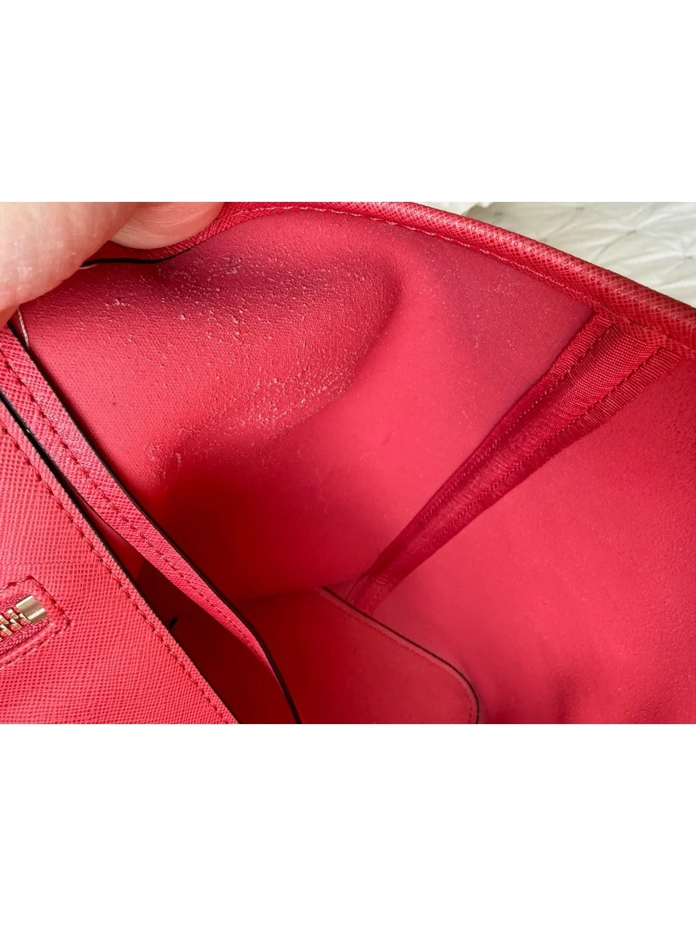 Michael Kors Jet Set Large Tote Pink Grapefruit Saffiano Leather (Cp2/hbp)
